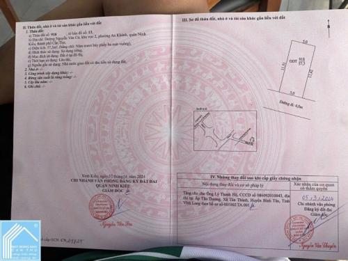 BÁN NHÀ cấp 4, NÓC BẰNG - TRỤC CHÍNH HẺM xe hơi (Gần sát khu Đại Ngân)