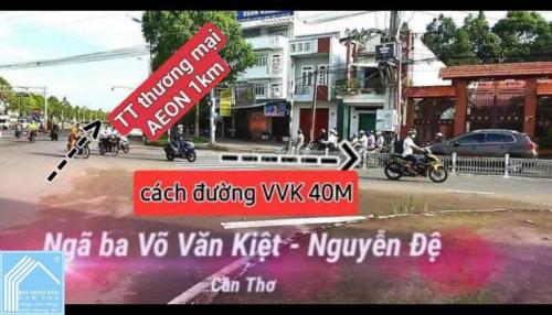 BÁN NHÀ ĐẤT MẶT TIỀN ĐƯỜNG NGUYỄN ĐỆ  GẦN ĐƯỜNG VÕ VĂN KIỆTBÌNH THUỶ,CẦN THƠ – 10x60m(600m2) –khu