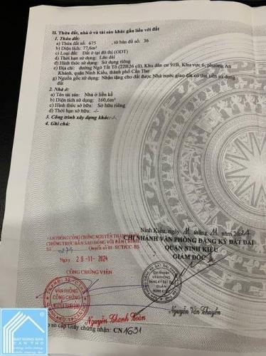 Bán nhà đường Ngô Tất Tố KDC 91B – 4.5x17.25m – 1 trệt 1 lầu – 3PN – lộ 12m – giá 4.95 tỷ