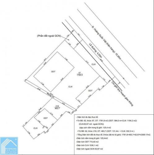 Bán nhà mặt tiền tại số 67, hoàng quốc việt, 100 tỷ, 2308m2, đẹp nhiều tiện ích
