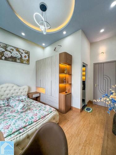 BÁN NHÀ mới xây - Mặt Tiền - KDC CỬU LONG (Có phòng ngủ tầng trệt)