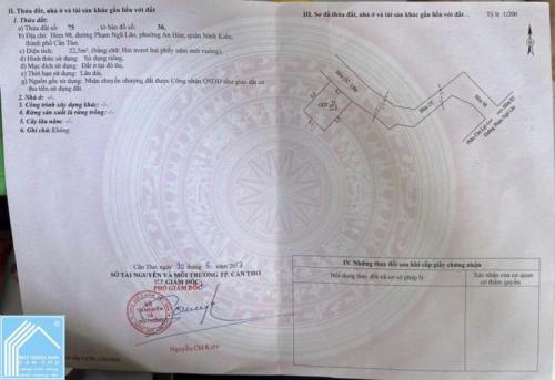 Bán NHÀ nhỏ giá rẻ, cách UBND P. NINH KIỀU  chỉ 800m, giá rẻ cho vk ck trẻ ra riêng