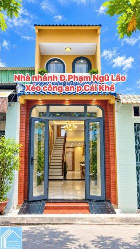 Bán Nhà Trệt Lầu kế đường Phạm Ngũ Lão - xéo Công an p.Cái Khế