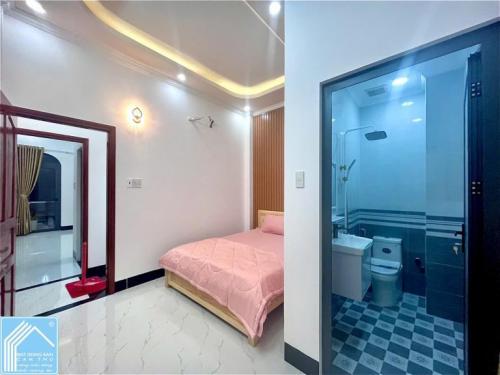 Bán Nhà Trệt Lầu Mới Full Nội Thất Kế Trục chính KDC 3A - Gần Chợ Nổi + Trường học