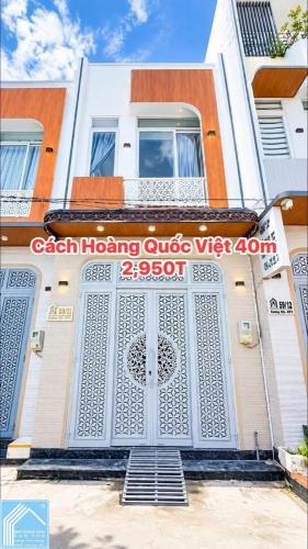 Bán nhà trệt lầu trục chính hẻm 137 Hoàng Quốc Việt, cách mặt tiền 40m, gần chợ An Bình
