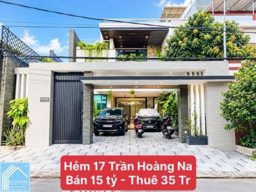 Biệt thự trệt 2 lầu sân thượng hẻm 17 Trần Hoàng Na