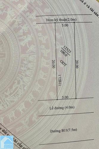 Cần bán 172B11 KDC Phú An, Hưng Phú, Cần Thơ 