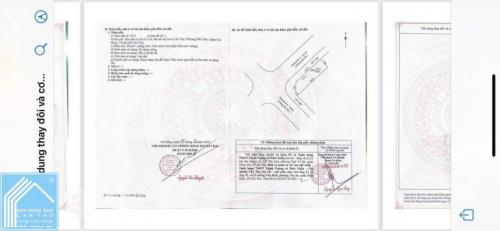 Cần Bán Cặp nền góc KDC Long Thịnh - P. Cái Răng - TP. Cần Thơ. LH 0942495498 Phương