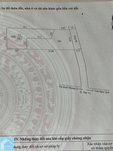 Cần Bán Nhanh Lô Đất Tại Hẻm 98 Tầm Vu ( Gần Cầu Trần Hoàng Na), Phường Hưng Lợi, Ninh Kiều, Cần