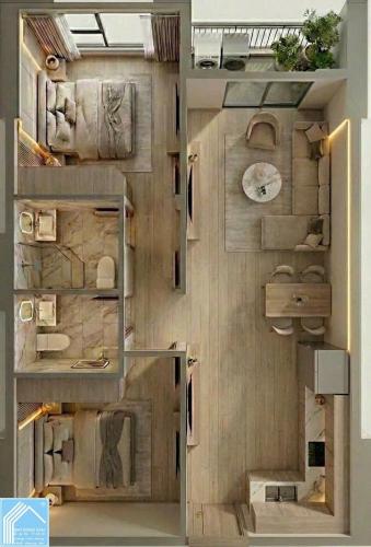 [CĂN HỘ 2PN 1WC 50 m² | THIÊN QUÂN MARINA PLAZA] - GIÁ TRỰC TIẾP TỪ CHỦ ĐẦU TƯ 