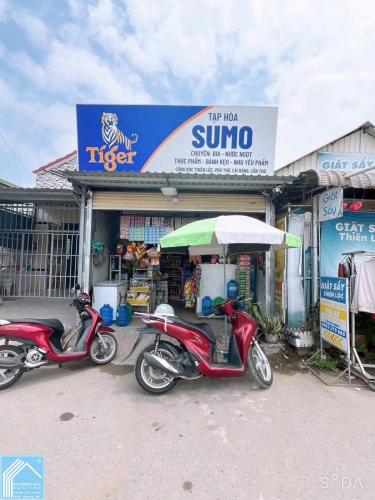 cặp nền có nhà cấp 4 đầu cổng KDC Thiên Lộc