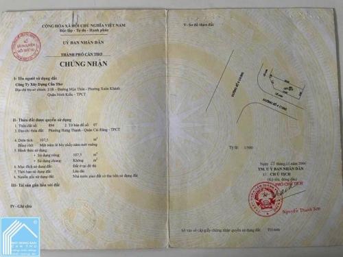 CẶP NỀN GÓC ĐẸP - MẶT TIỀN ĐƯỜNG NGUYỄN VĂN QUANG - KDC XÂY DỰNG CẦN THƠ LIỀN KỀ KHU NAM LONG