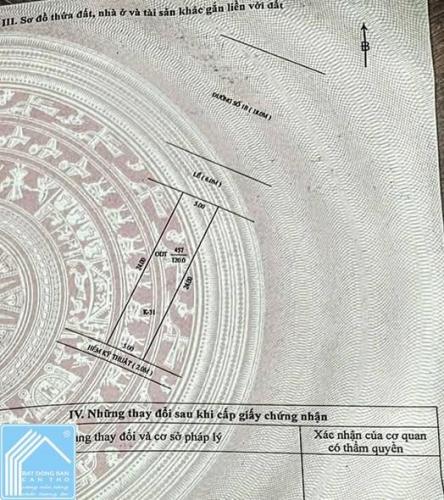 CẶP NỀN GÓC ( Đường 1B & Đường số 13) - KHU VĂN HOÁ TÂY ĐÔ - P. CÁI RĂNG - TP. CẦN THƠ