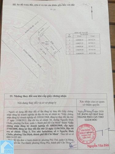 CG: Bán Cặp góc 2 mặt tiền KDC Long Thịnh,P. Hưng Phú, Cần Thơ.