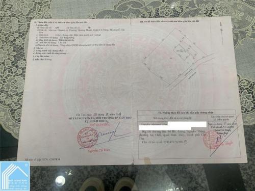 CHÍNH CHỦ Cần Bán NHÀ VÀ ĐẤT Mặt Tiền Đường Rạch Xẻo Da, Phường Thường Thạnh, Cái Răng, Cần Thơ
