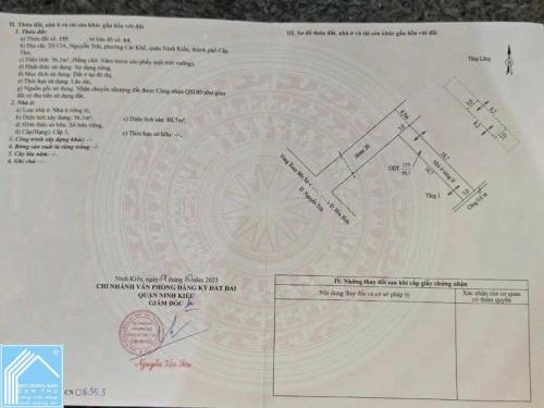 CHO THUÊ nhà 1T1L, Hẻm 20 Nguyễn Trãi, TRUNG TÂM NINH KIỀU, 8 triệu/tháng