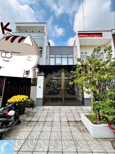 Cho thuê nhà vừa ở vừa làm VP Cty tại F6 kdc Bình Nhựt -Diện tích: 4,5 x 19 - Kết cấu 1 trệt 1 lầu 