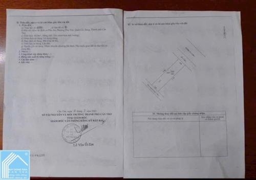 Chủ gửi Bá.n nền 68m² đường C2 KDC Phú An, phường Hưng Phú, TP. Cần Thơ