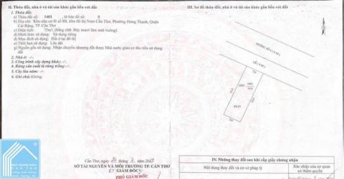 ❌CÓ GIÁ TỐT❌ BÁN NỀN ĐẸP (5X15) ĐƯỜNG SỐ 6 KDC NAM LONG 1 - TP CẦN THƠ GIÁ CHỈ 3.090 TỶ