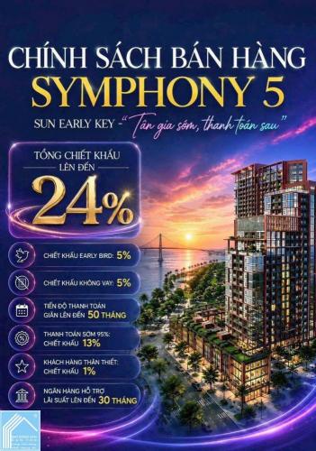 Cơ hội sở hữu căn hộ cao cấp Symphony5 cho khách tây thuê du lịch với lãi suất hơn 8% trên 1 năm
