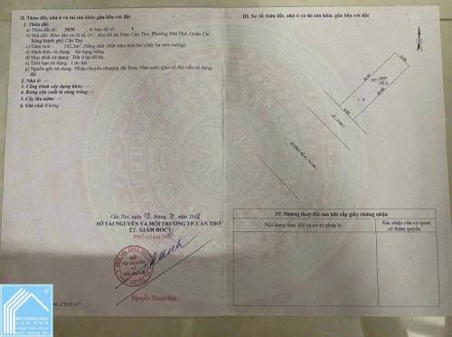 Có trả là có bán - Trà thấp quá thì hem bán --- NỀN 100M2 TRỤC ĐƯỜNG SỐ 8 (lộ 30m) KDC NÔNG THỔ SẢN