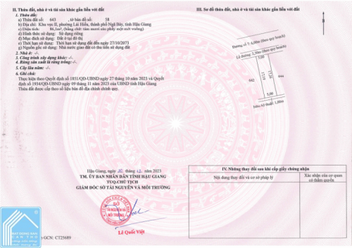 ĐẤT NỀN TRUNG TÂM NGÃ BẢY TP.CẦN THƠ; Dự án phân lô bán ĐẤT NỀN CUỐI CÙNG CỦA TP.CẦN THƠ.