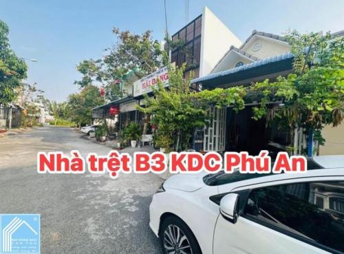 GIẢM 400 triệu CG*** NHÀ TRỆT ĐƯỜNG B3 KDC PHÚ AN ( GẦN CỔNG KHU DÂN CƯ ) 