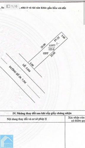 Hàng đầu tư nền 125m2. Duy nhất 1 nền Đường 28 KDC 586 - LH 0949946604 Qúy