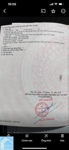 lô đất mặt tiền đường Nguyễn thái sơn KDC Hưng Phú 1, DT 4,5x22m Lộ 30M đối diện trường cao đẳng 