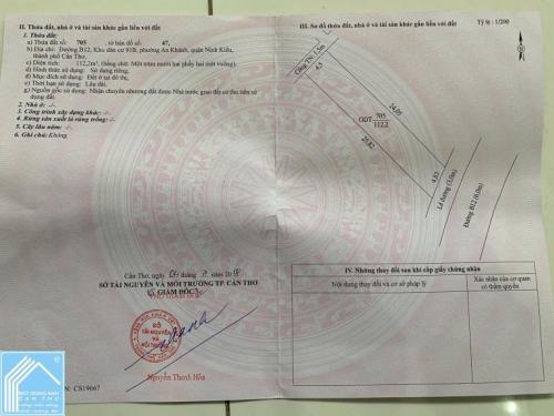 NC : Bán nền đường Nam Cao KDC 91B, cách Trần Hoàng Na đúng 3 nền.