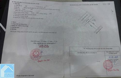 NC : NHÀ MẶT TIỀN NGUYỄN HIỀN – KDC 91B, NINH KIỀU