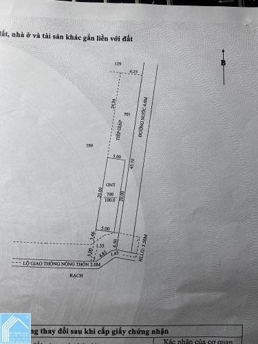 Nền 6,25x53 = 323m2 có 100m2 thổ cư Giai Xuân, Phong Điền