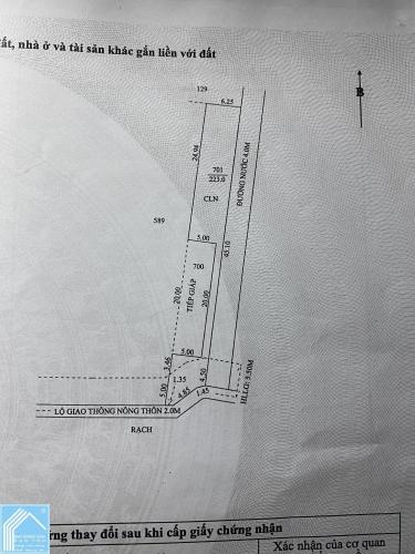 Nền 6,25x53 = 323m2 có 100m2 thổ cư Giai Xuân, Phong Điền