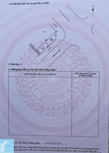 Nền biệt thự 9.7m x 25m góc 2 mặt tiền lộ 30m và đường trần văn sắc KDC Diệu Hiền