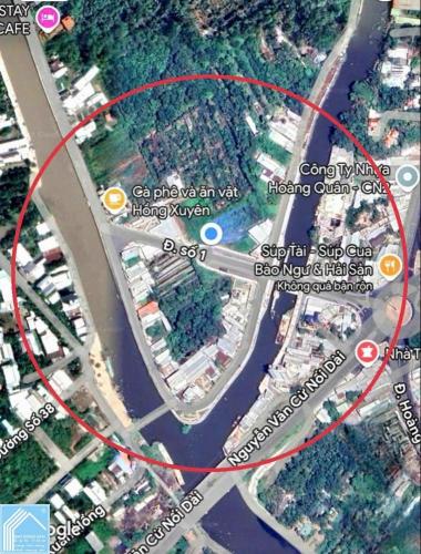 Nền Biệt Thự Mặt tiền Bờ Kè Rạch Mương Khai - Đối diện Bệnh Viện Nhi Đồng 200m