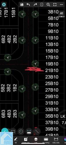Nền đầu Đường B10 KDC Phú An
