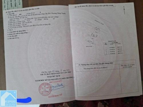 NỀN ĐẸP KDC CTY 8 – khu dân cư lô số 49, khu đô thị mới Nam Sông Cần Thơ, P. Hưng Thạnh, Q.Cái Răng