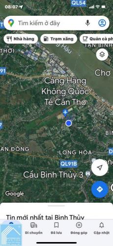 Nền đẹp mặt tiền Võ Văn Kiệt xéo sân bay Trà Nóc, Cần Thơ - 5.5 tỷ
