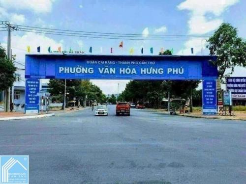 NỀN ĐẸP TRỤC CHÍNH ĐƯỜNG A3 - KDC HƯNG PHÚ 1, CÁI RĂNG TP CẦN THƠ