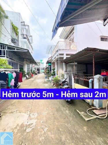 NỀN THỔ CƯ - 2 MẶT TIỀN (trước - sau). VỊ TRÍ ĐẸP (Cấp phép XD chính: 1Trệt + 2lầu)