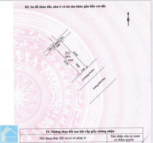 NỀN THỔ CƯ - ĐƯỜNG B4. KHU TĐC TÂN PHÚ, P.TÂN PHÚ, Q.CÁI RĂNG, TP.CẦN THƠ