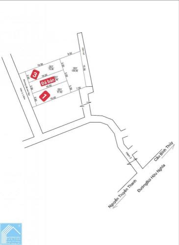  NỀN THỔ CƯ HẺM LỘ NHỰA 7M OTO ĐẬU TRƯỚC NỀN. HẺM 1 BÙI HỮU NGHĨA THÔNG RA HẺM 2 BÙI HỮU NGHĨA