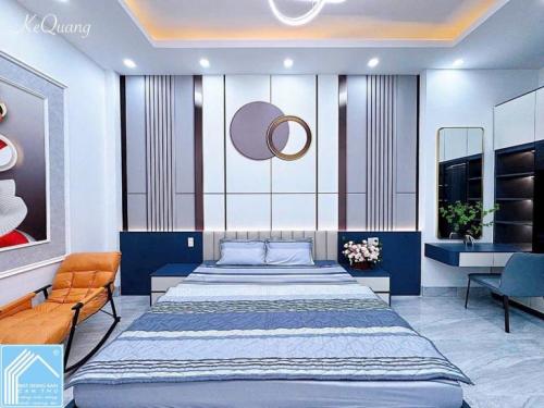 NHÀ 1 TRỆT 1 LẦU - SÂN THƯỢNG FULL NỘI THẤT CAO CẤP TẠI ĐƯỜNG D6 - KDC HỒNG LOAN.