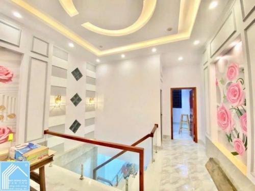 Nhà 1 trệt 1 lầu, đường C5, Khu Dân Cư Phú An, Cái Răng, TP. Cần Thơ. Có phòng ngủ tầng trệt.