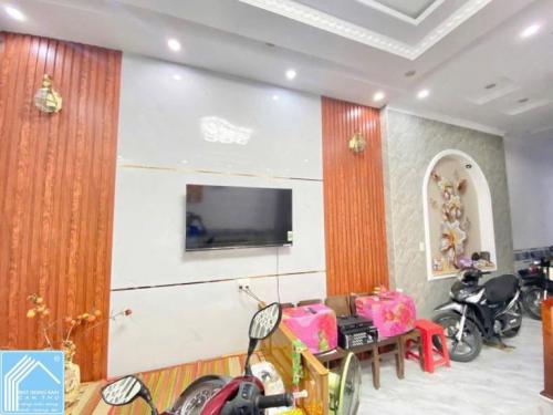 Nhà 1 trệt 1 lầu, đường C5, Khu Dân Cư Phú An, Cái Răng, TP. Cần Thơ. Có phòng ngủ tầng trệt.