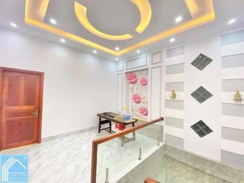 Nhà 1 trệt 1 lầu, đường C5, Khu Dân Cư Phú An, Cái Răng, TP. Cần Thơ. Có phòng ngủ tầng trệt.