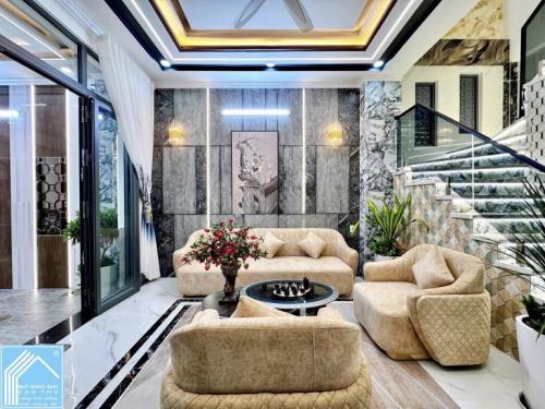 NHÀ PHỐ 1 TRỆT 3 LẦU MỚI XÂY - KHU DÂN CƯ 91B