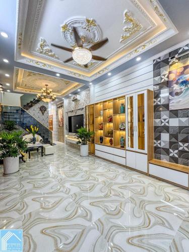 NHÀ TRỆT LẦU TRỤC CHÍNH HẺM NHÁNH HỒ BÚN XÁNG - CÓ GARA Ô TÔ TRONG NHÀ