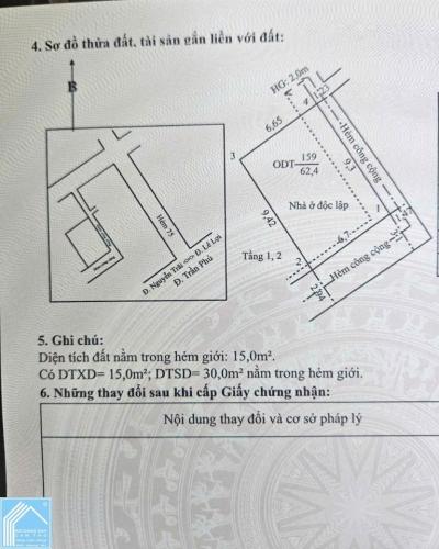 VỊ TRÍ ĐẸP- GIÁ ƯU ĐÃI - Chính Chủ Bán Đất Tặng Nhà Lầu Hẻm Nhánh 75 Trần Phú, Ninh Kiều, Cần Thơ